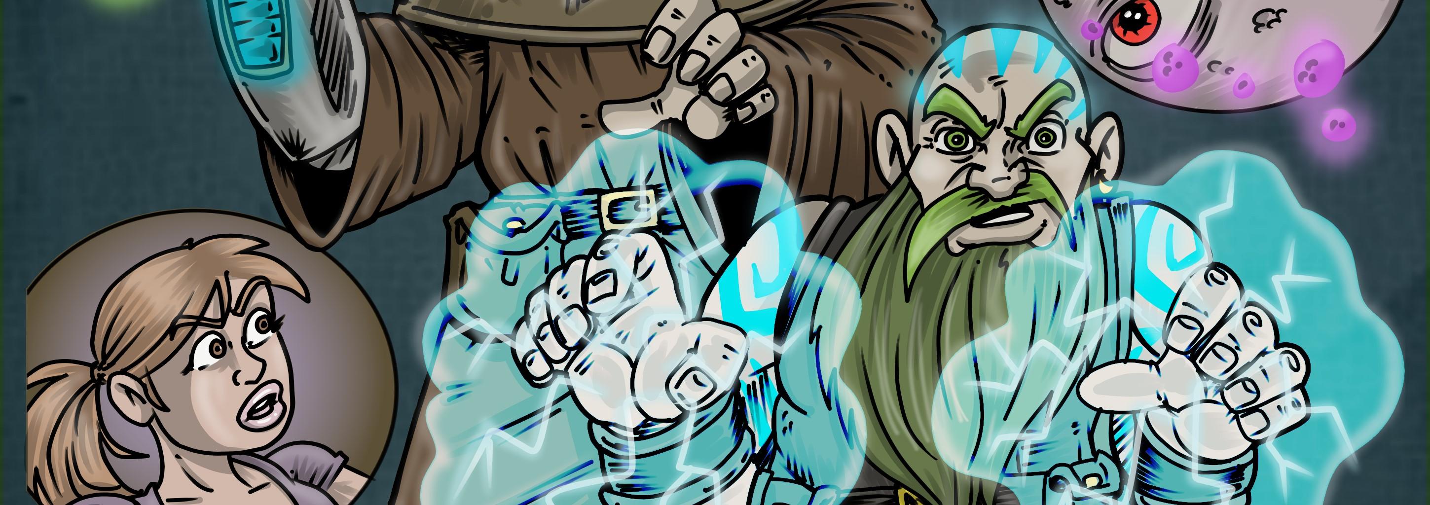 Maynard and Grimm - Episode 1, Page 1: Maynard and Grimm cover